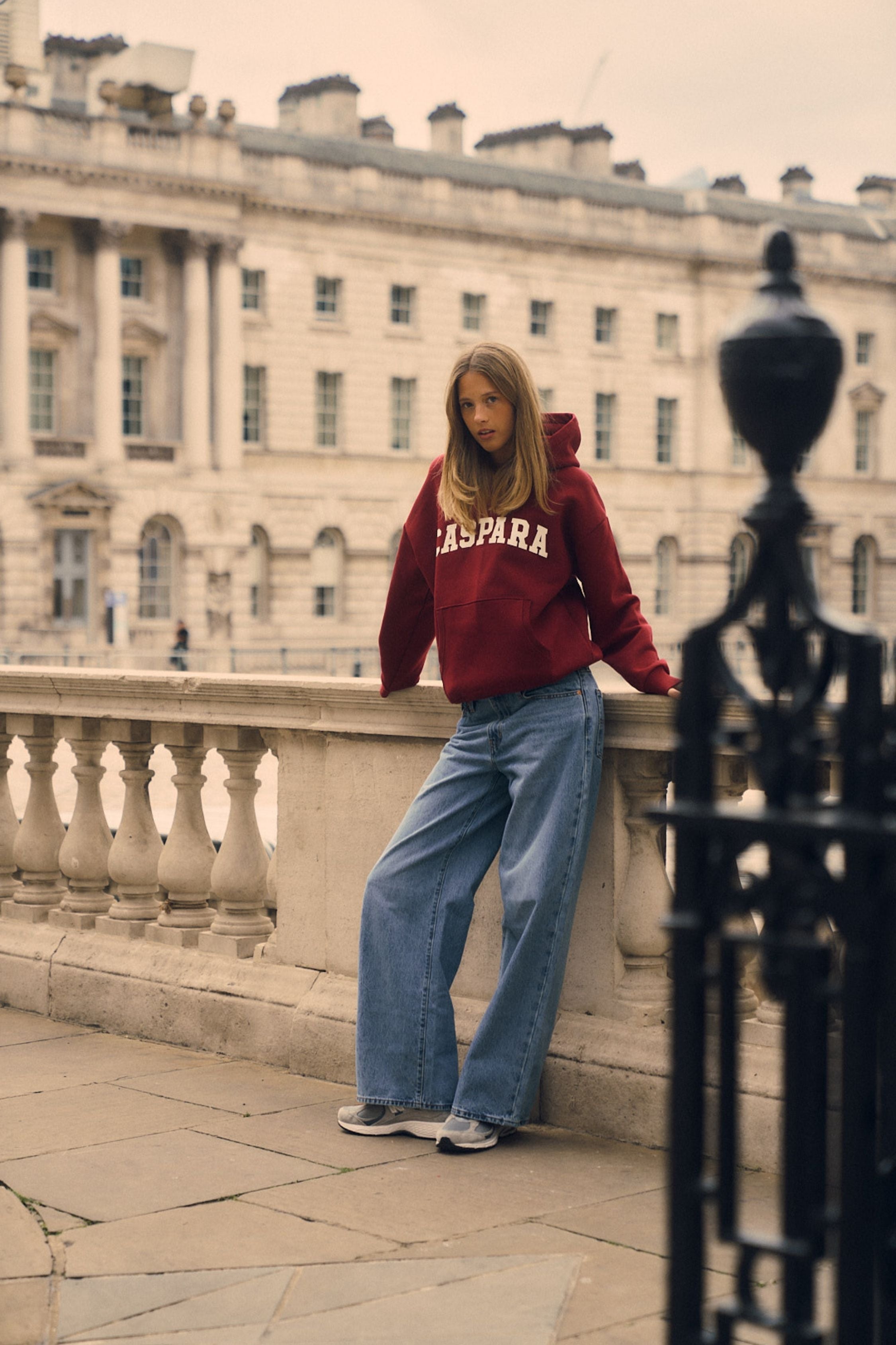 W. Varsity Hoodie - Burgundy
